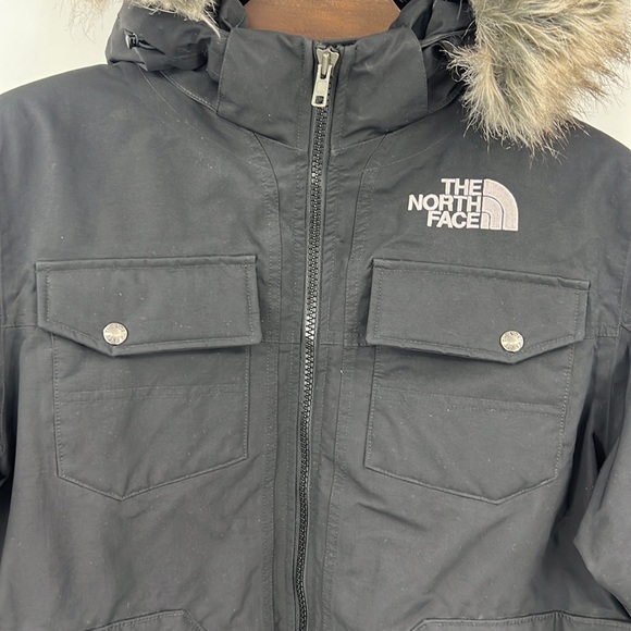The North Face Gotham jacket black 600 Down Waterproof Insulated hood Jacket L - Picture 8 of 16